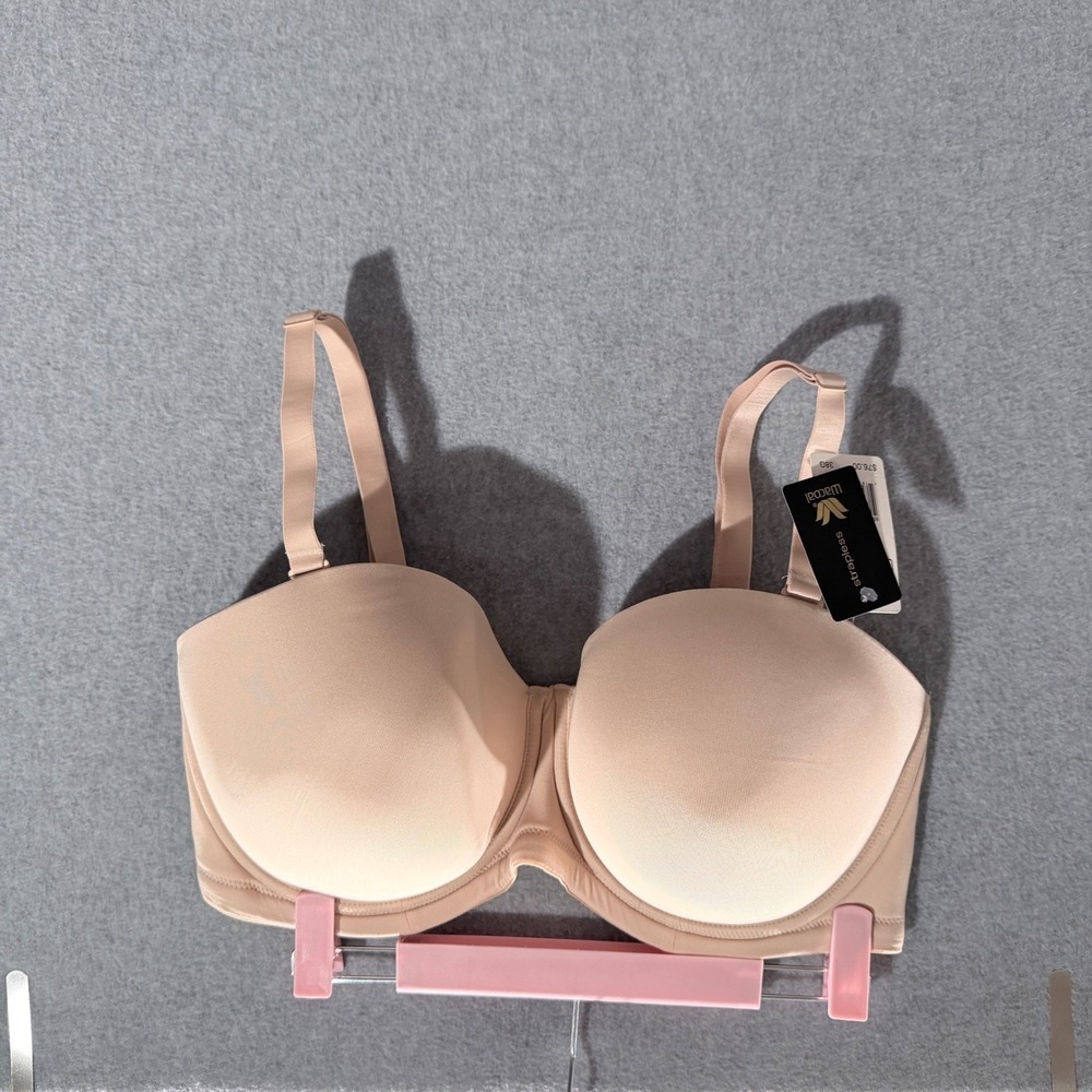 Wacoal Red Carpet Strapless Underwire Bra Nude 38G 854119 Removable Straps NEW
